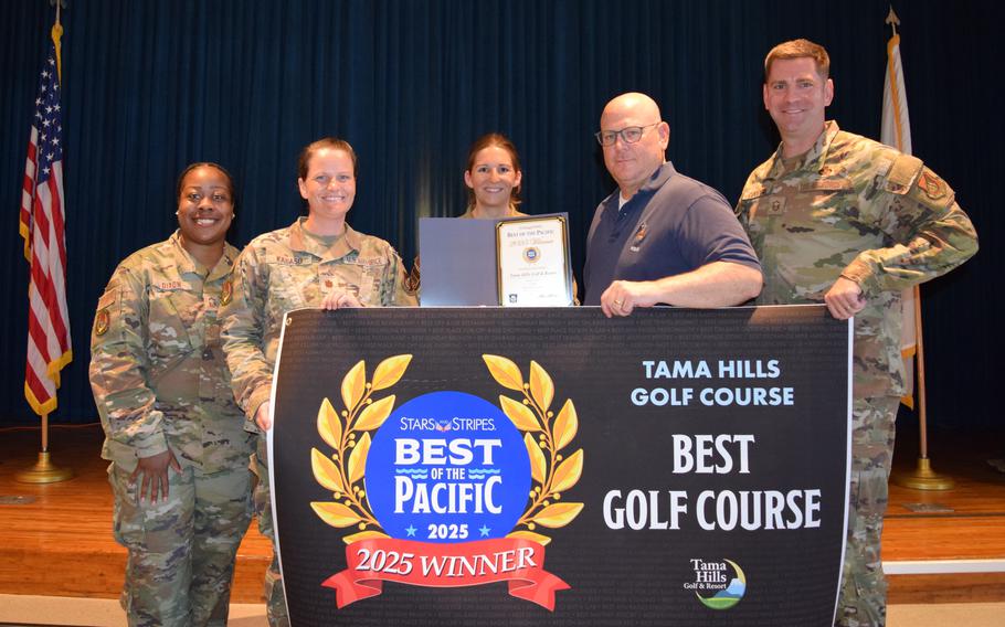 Tama Hills Golf Course staff group photo