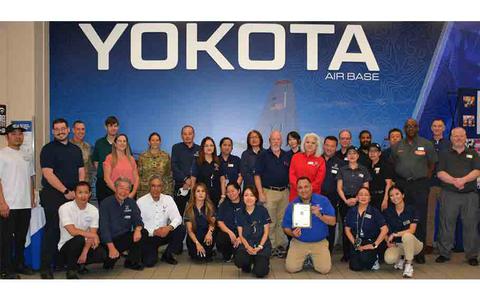 Photo Of AAFES Yokota group photo