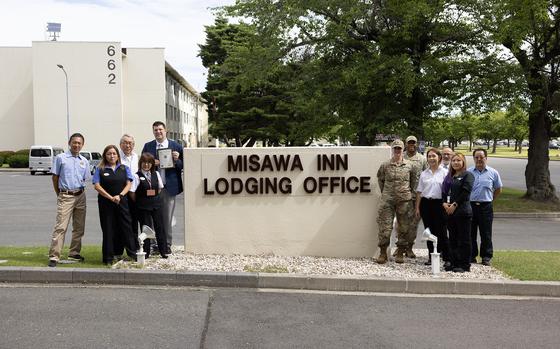 Misawa Inn group photo