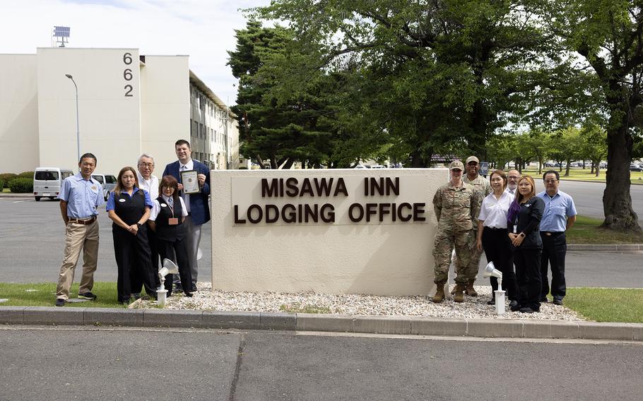Misawa Inn group photo