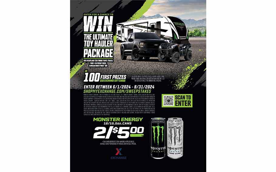 Monster sweepstakes