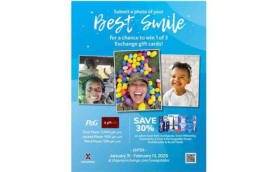 Best Smile Contest flyer