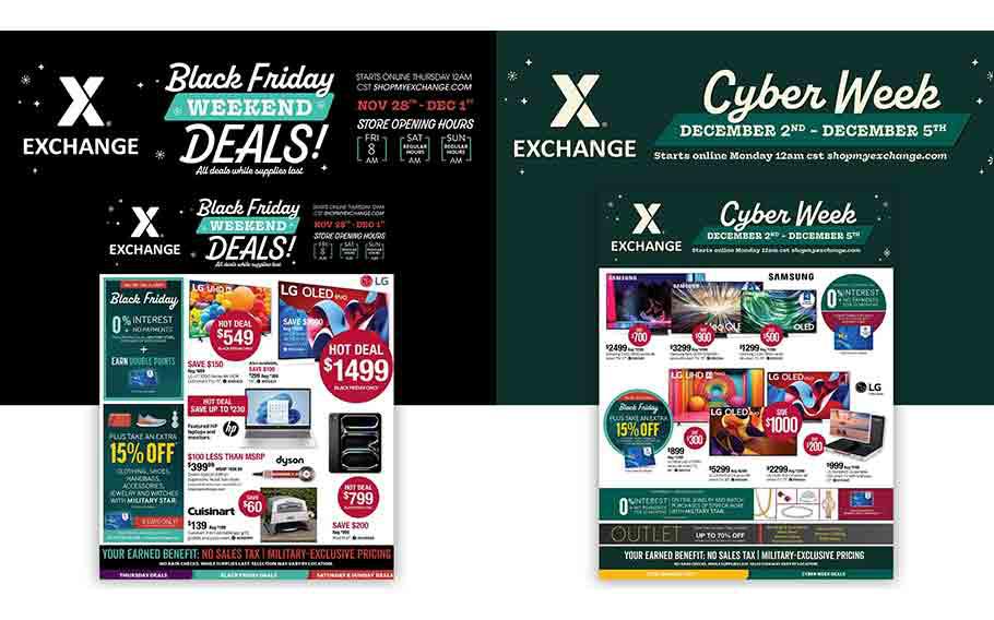 AAFES Black Friday flyer