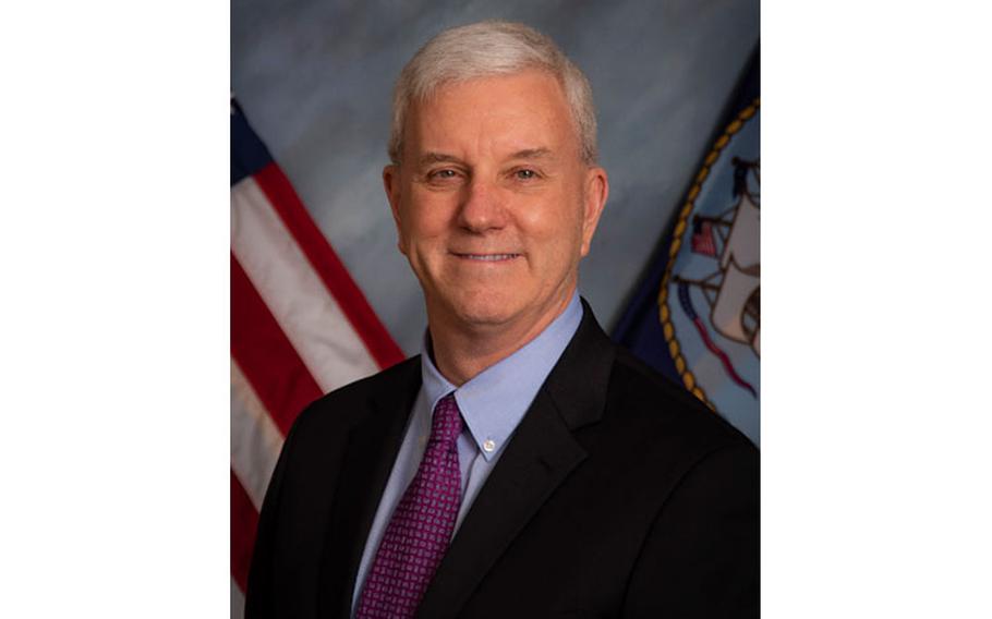 WASHINGTON (April 9, 2020) - Official photo of Acting Secretary of the Navy James E. McPherson (U.S. Navy photo/Released)