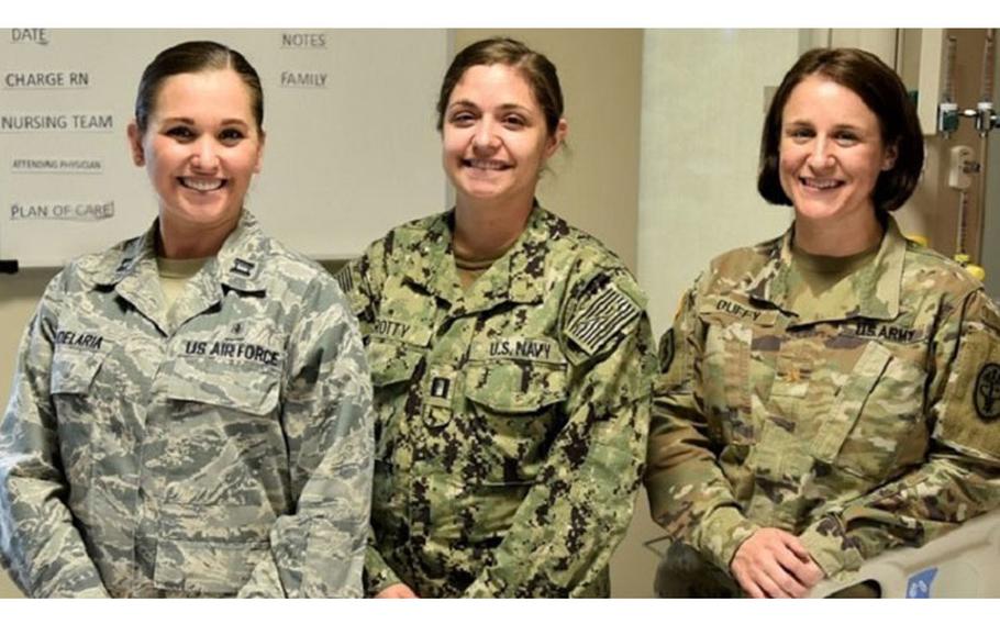 The Department of Defense & Department of Veteran Affairs’ Women’s Health Transition Training Program stands ready to support all servicewomen when they transition out of the military. (Photo by Mark Oswell, MHS Communications.)