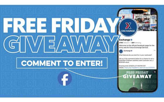 Photo Of Free Friday Giveaway flyer