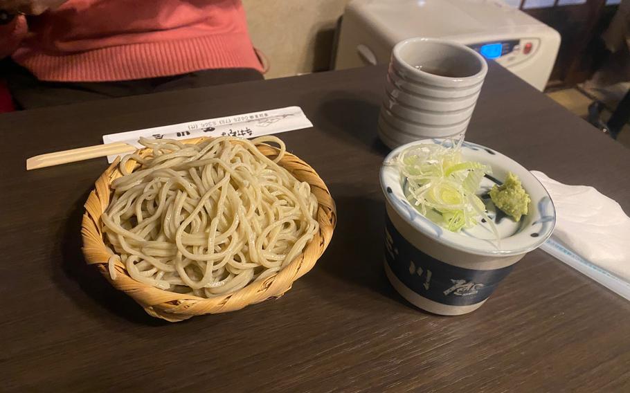 soba at Tamagawaya