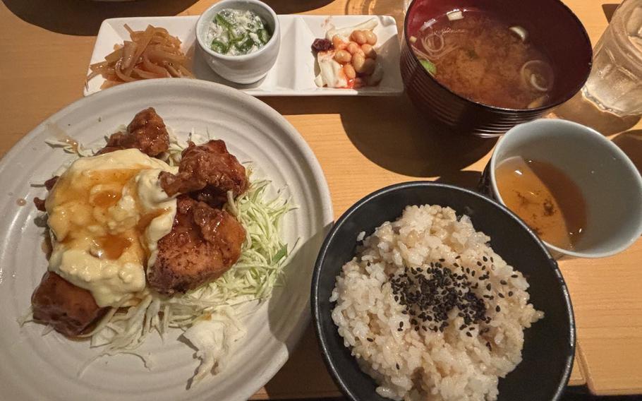 meal at Yozan