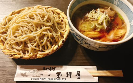 soba at Tamagawaya