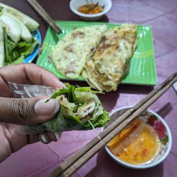 Vietnamese meal at Phu Quoc Night Market