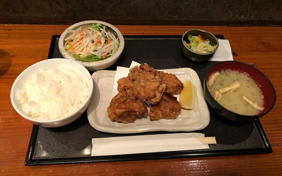 Karaage meal at Ippo