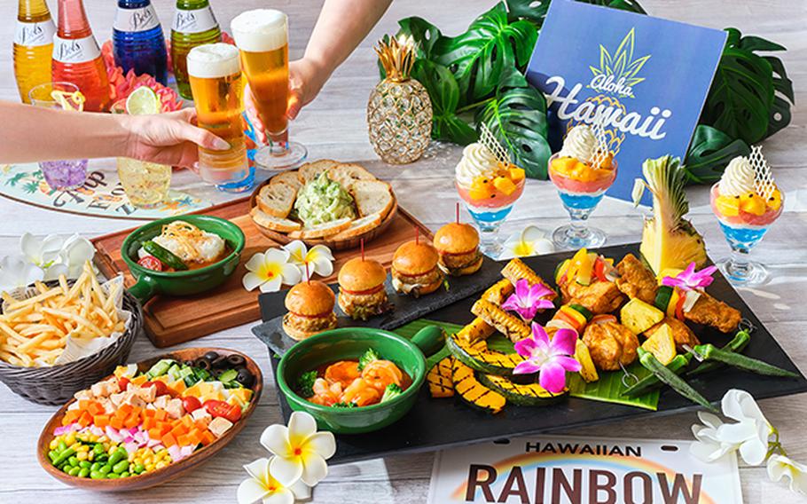 Rainbow Hawaiian Beer Garden InterContinental Tokyo