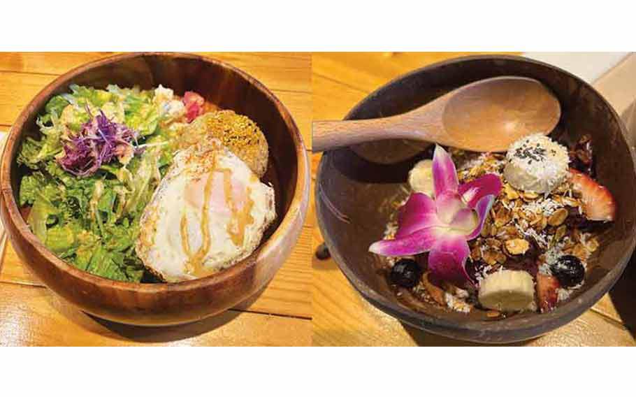 acai bowl & locomoco lunch