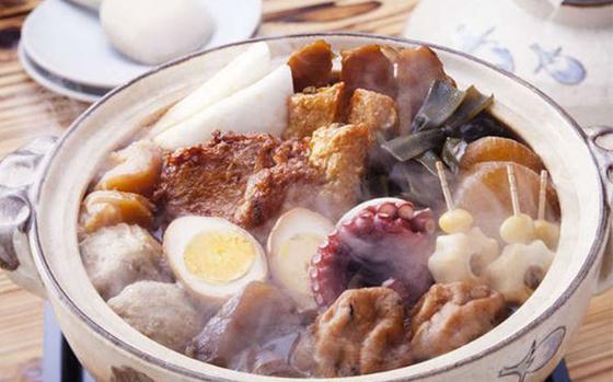 oden on a pot.