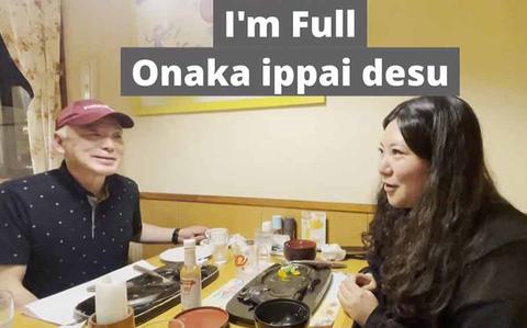 Photo Of VIDEO: Speakin’ Japanese: I’m full!