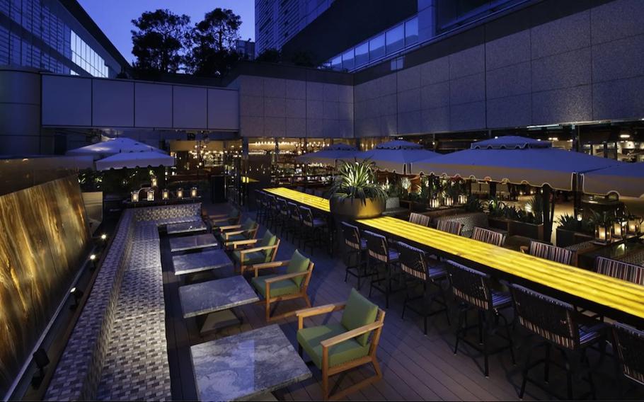 El Caliente Modern Mexicano in Shinagawa Beer Garden