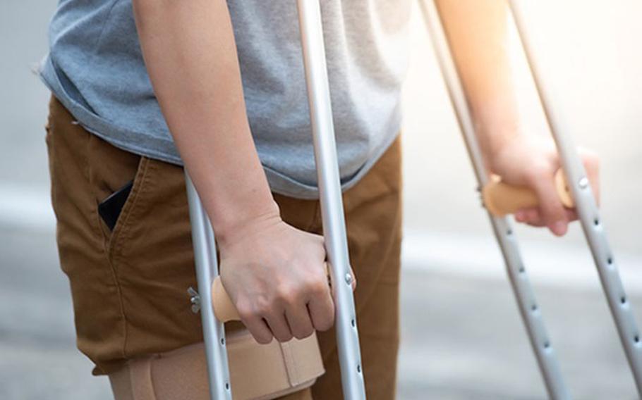 A nationwide crutch shortage sparked staff at military hospitals and clinics to collect, clean, and reuse crutches during the pandemic. These efforts led to a new best practice in health care sustainability.