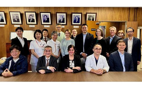 Photo Of Group picture of the meeting between USNHO and the University of the Ryukyus.