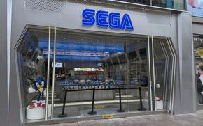The exterior of the store.