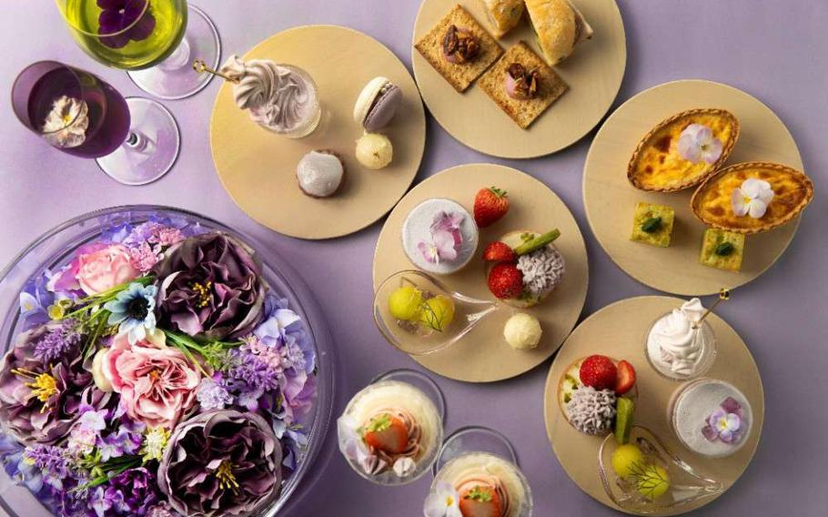 THE SUN & THE MOON restaurant afternoon tea meal
