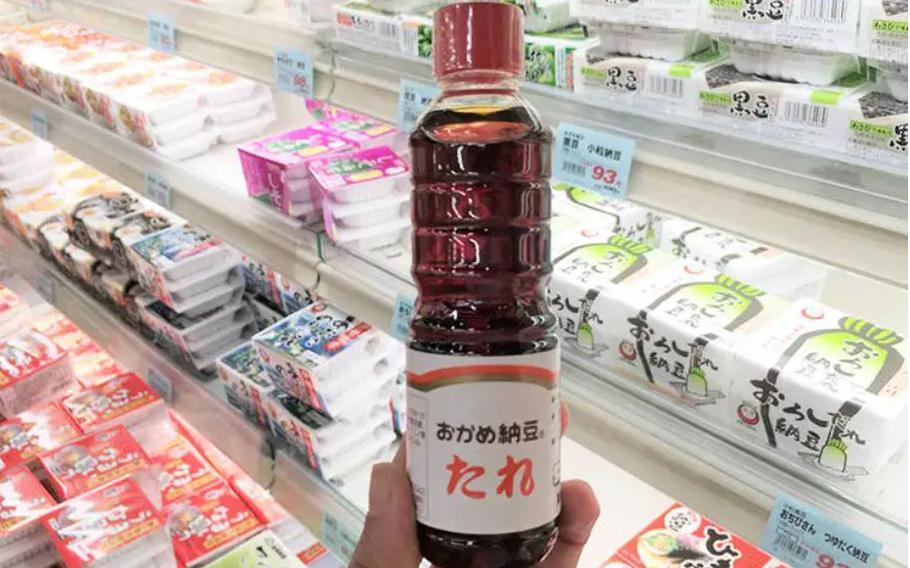 Special nattō sauces are also available