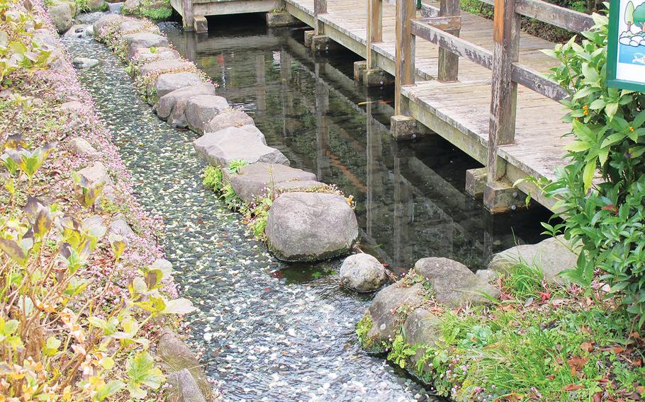 Banjinsui Park.  Among 15 springs in Zama City, Banjinsui spring water has been used by locals for their daily water throughout history. A legend says that prominent Buddhist Monk Nichiren found this spring 800 years ago.