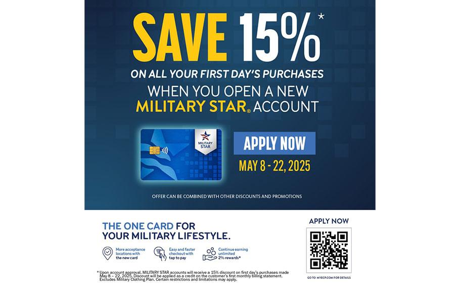 flyer promoting the savings.