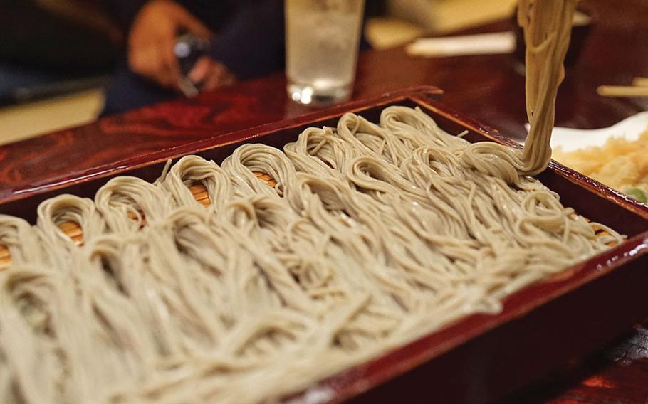 Hegi soba noodles.