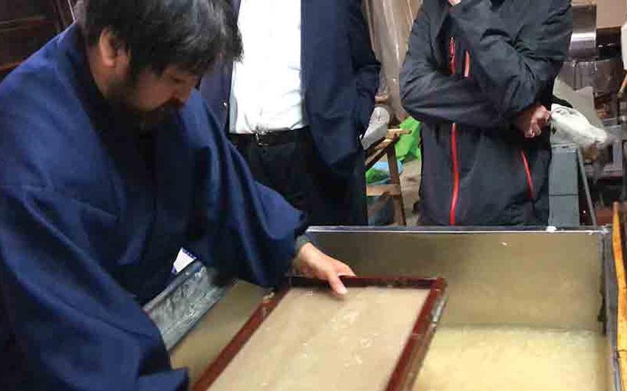 Traditional papermaking