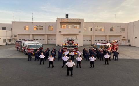Photo Of Yokosuka firefighters recognized at Navy F&ES 