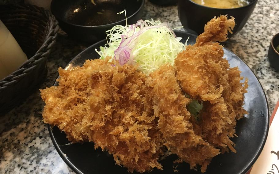 A full close-up photo of cutlet.