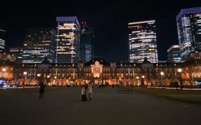 the front photo of Tokyo Station.