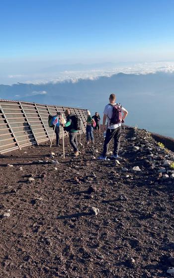 Climbing Mt. Fuji