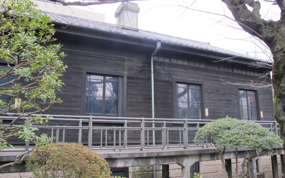 Former Nogi Residence. some trees can be seen beside the residence.