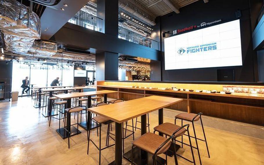 Tower Eleven Food Hall interior