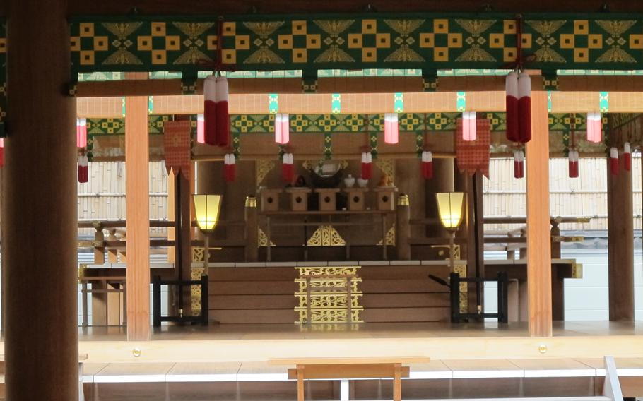 alter in Nogi Shrine.