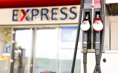 Photo Of a petrol station.
