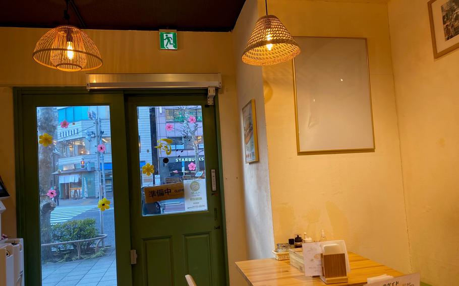 The interior of Viet Quan.