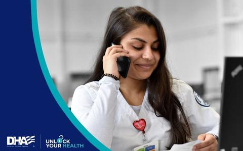 Photo Of a woman taling on the phone.