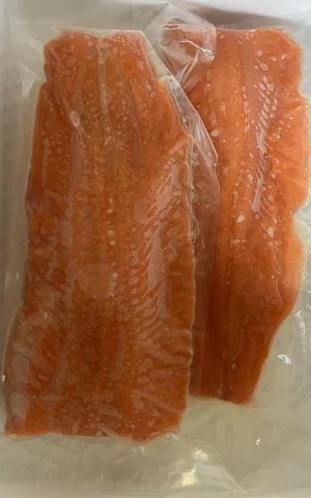 efrosted salmon.