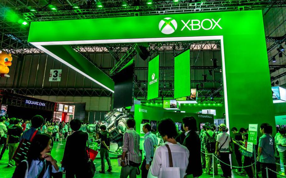 Xbox booth at TGS