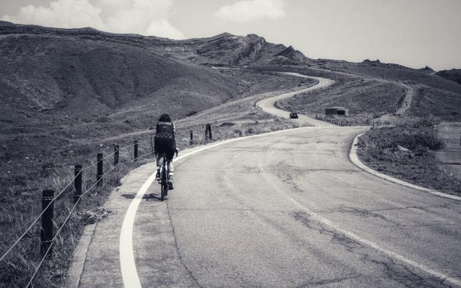 Mt. Aso road