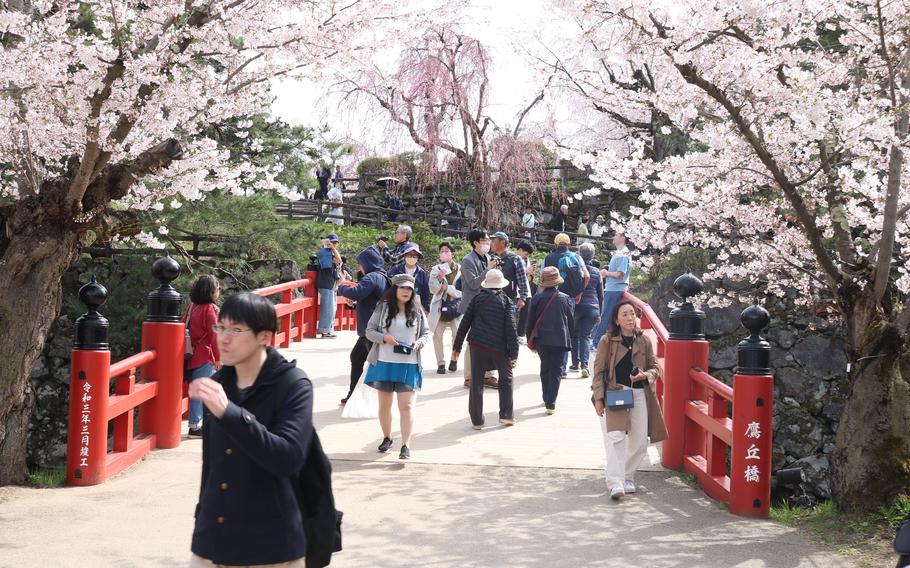 Hirosaki Park in Hirosaki City