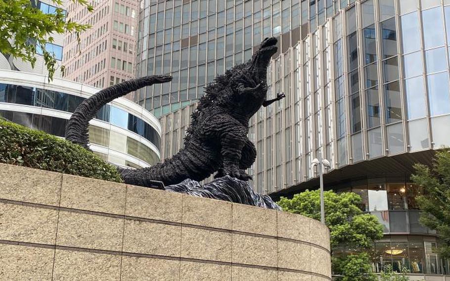 Godzilla Square in Hibiya