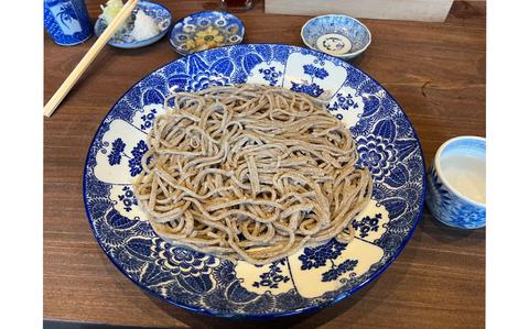 Photo Of soba on a plate.