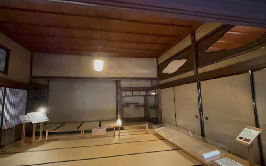 A room in the Japanese-style house.