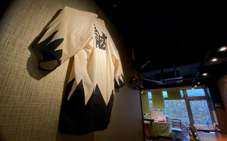 traditional cloth on the wall