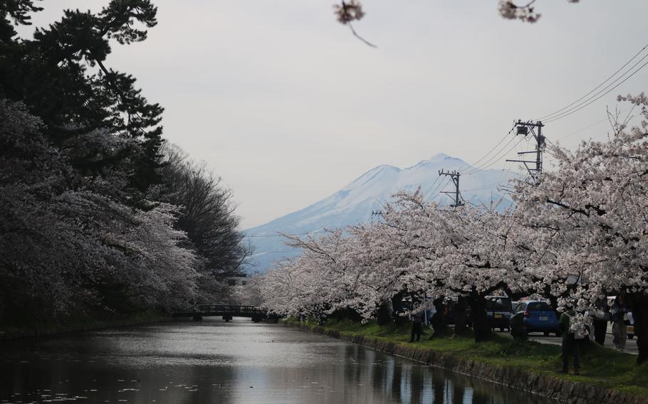 Hirosaki Park in Hirosaki City