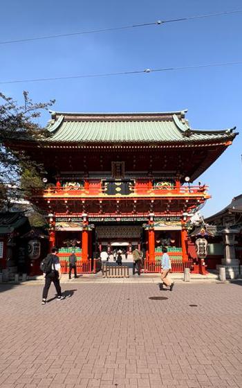 One of the gates of Yushima Seido.