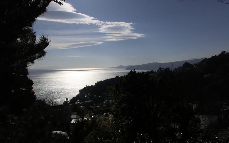 View from Izusan Shrine.